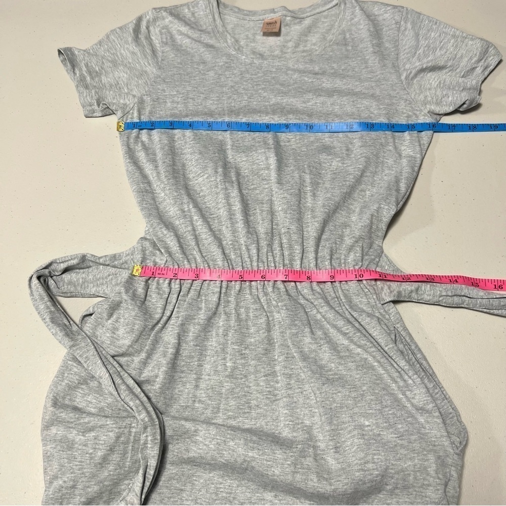 Smash + Tess Rebecca Wrap Dress Heather Grey - Picture 8 of 11